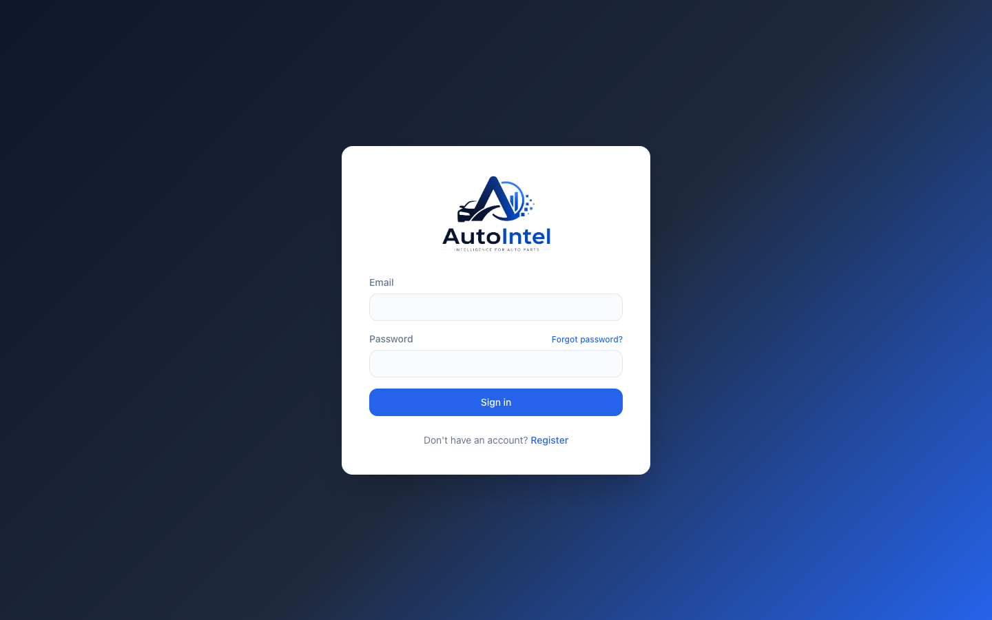 AutoIntel prisijungimas